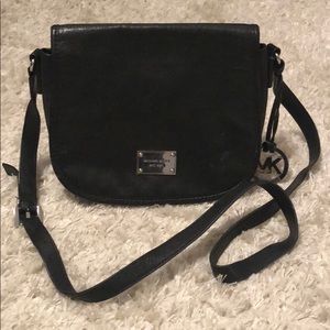 Michael Kors Black Crossbody with flap